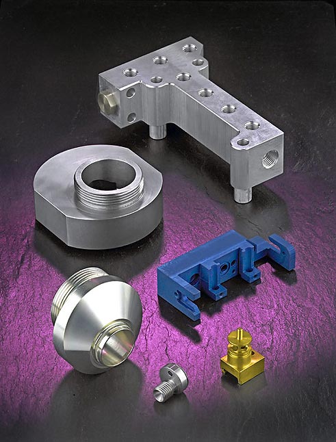 Cam auto-turned parts and milled parts